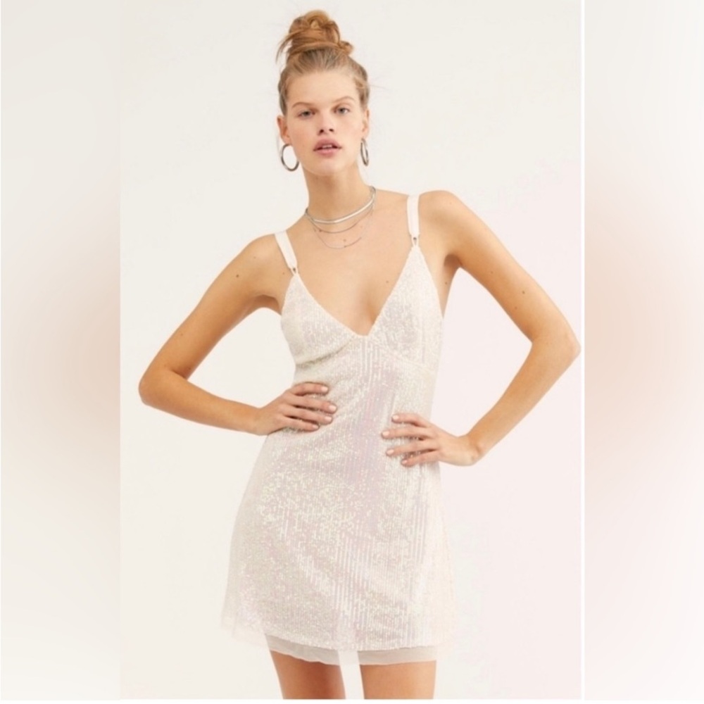 Free people NWT Gold Rush dress
